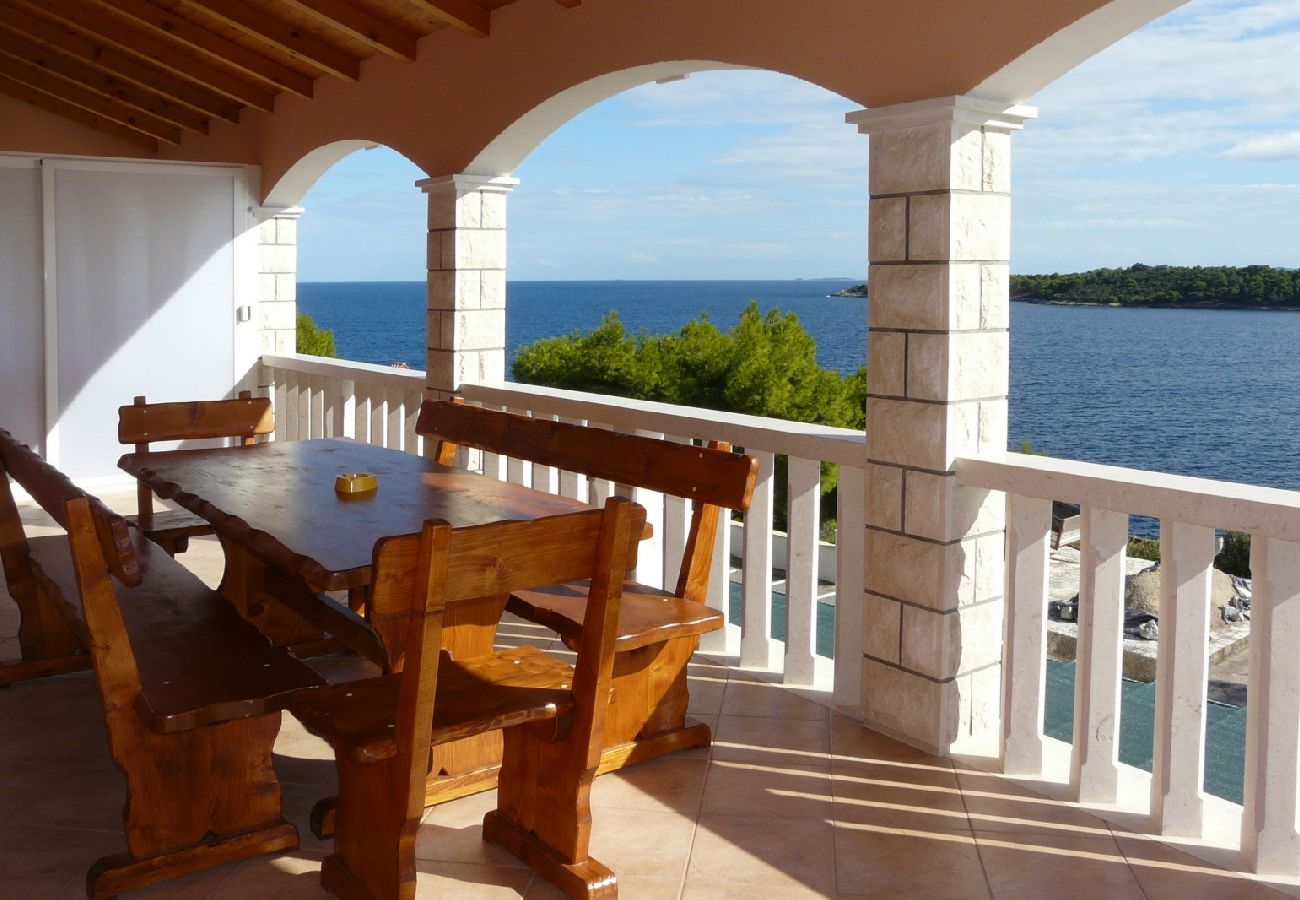 Appartamento a Prizba - Appartamento in Prižba con vista mare, balcone, Climatizzazione, WIFI (5080-1)