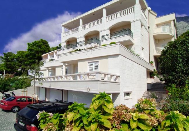 Appartamento a Brela - Appartamento in Brella (Brela) con vista mare, terrazzo, Climatizzazione, WIFI (201-10) Appartamento a Brela - Appartamento in Brella (Brela) con vista mare, terrazzo, Climatizzazione, WIFI (201-10)