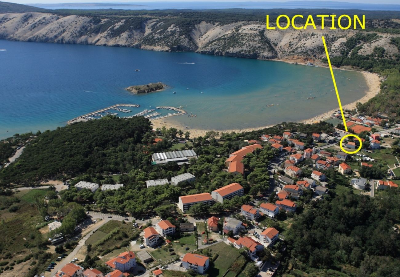 Appartamento a Lopar - Appartamento in Loparo (Lopar) con vista mare, terrazzo, Climatizzazione, WIFI (3719-1)