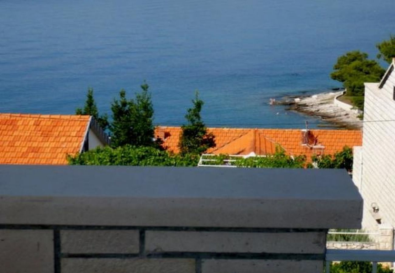 Appartamento a Postira - Appartamento in Postire (Postira) con vista mare, terrazzo, Climatizzazione, WIFI (5124-1)