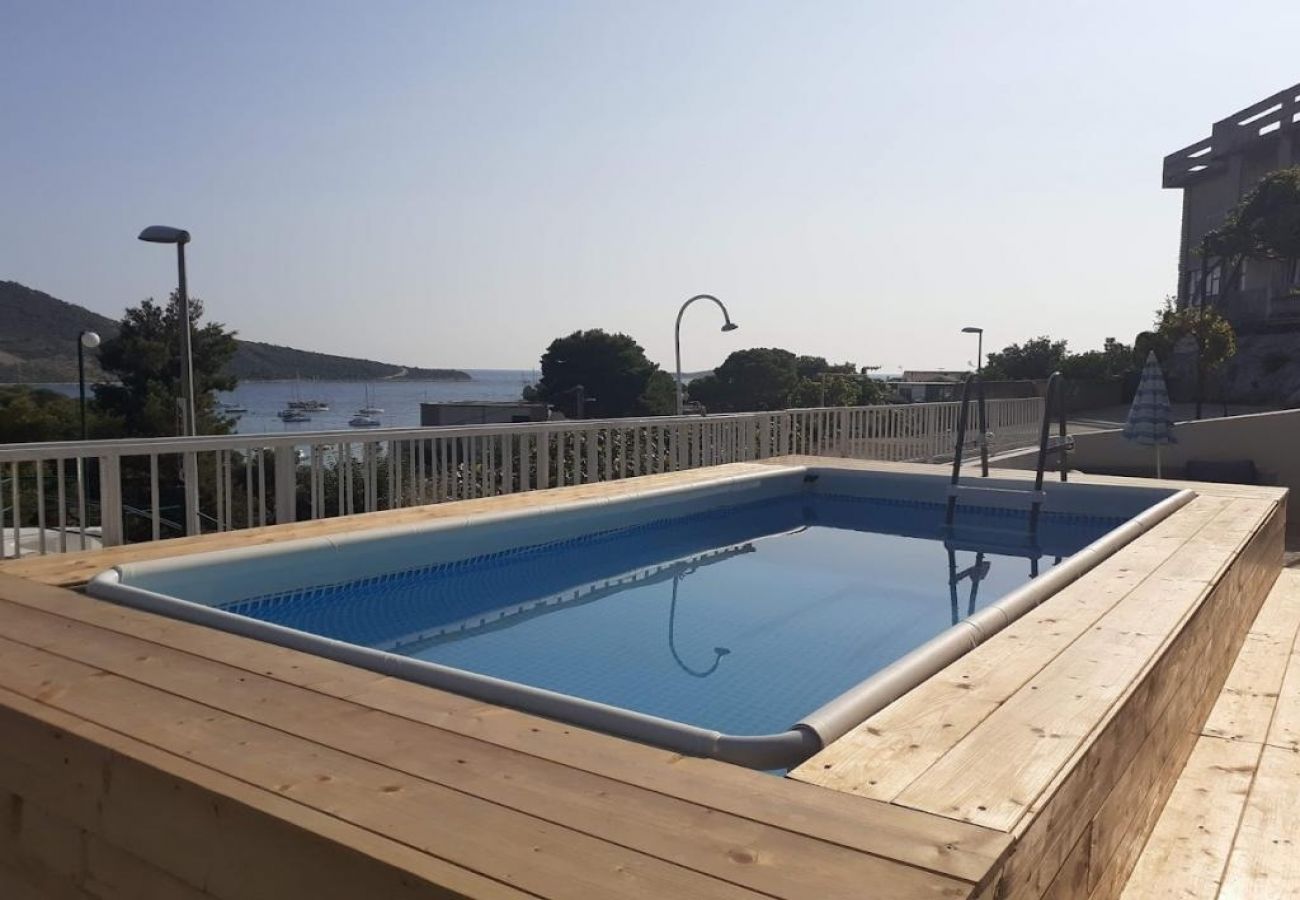 Appartamento a Primošten - Appartamento in Capocesto (Primosten) con vista mare, terrazzo, Climatizzazione, WIFI (5155-1)