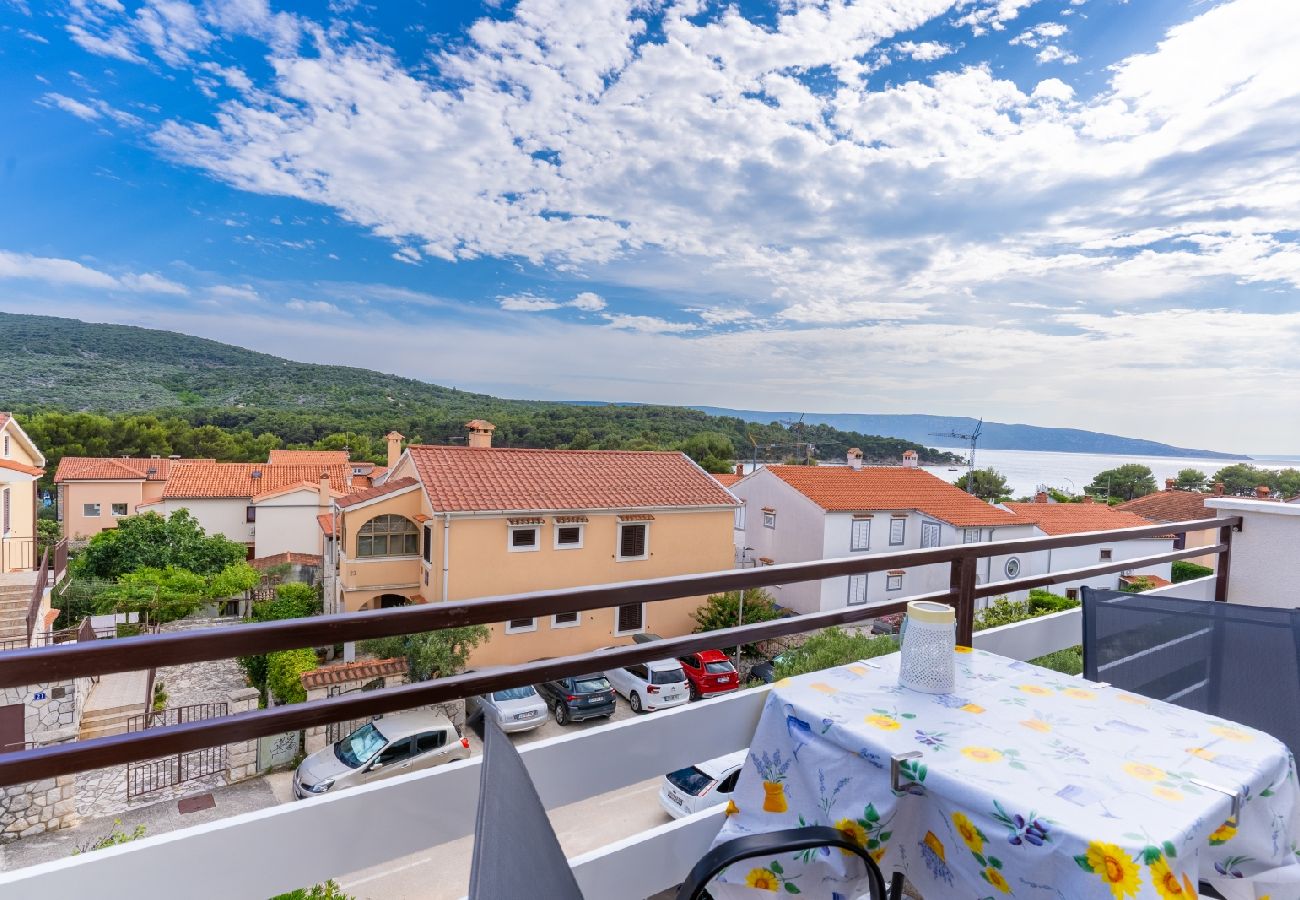 Affitto per camere a Cres - Camera in Cherso (Cres) con vista mare, balcone, Climatizzazione, WIFI (4249-4)