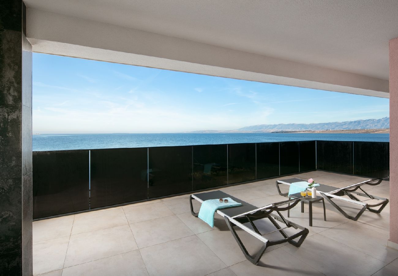 Appartamento a Vir - Appartamento in Vir con vista mare, terrazzo, Climatizzazione, WIFI (5176-3)