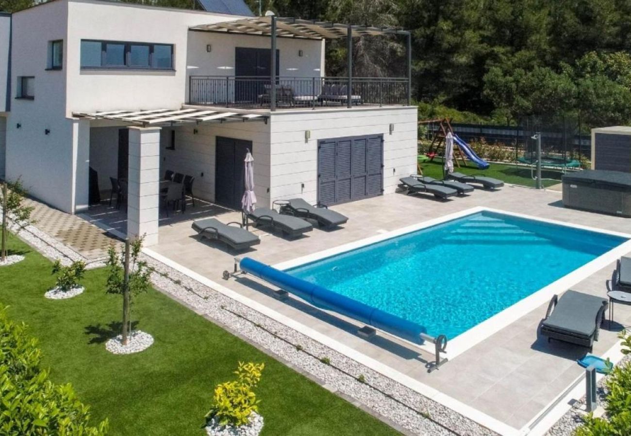 Casa a Orebic - Casa di vacanza in Sabbioncello (Orebić) con vista mare, terrazzo, Climatizzazione, WIFI (5227-1)