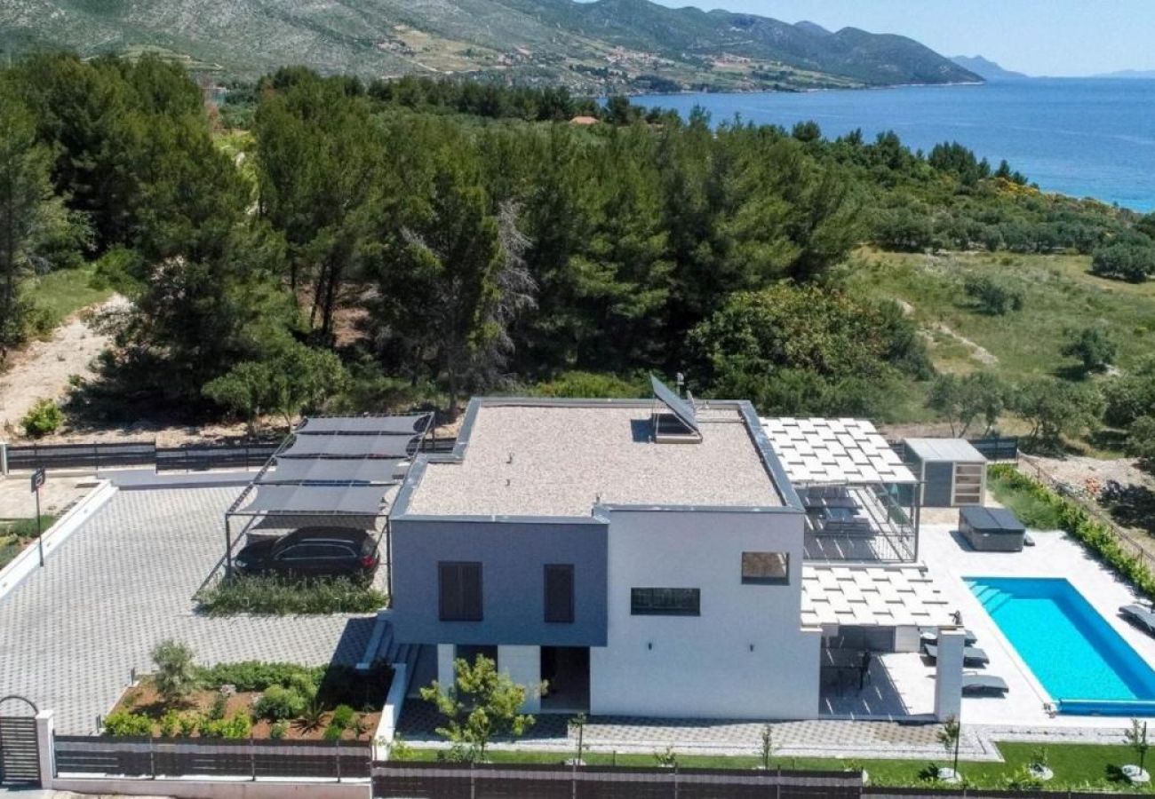 Casa a Orebic - Casa di vacanza in Sabbioncello (Orebić) con vista mare, terrazzo, Climatizzazione, WIFI (5227-1)