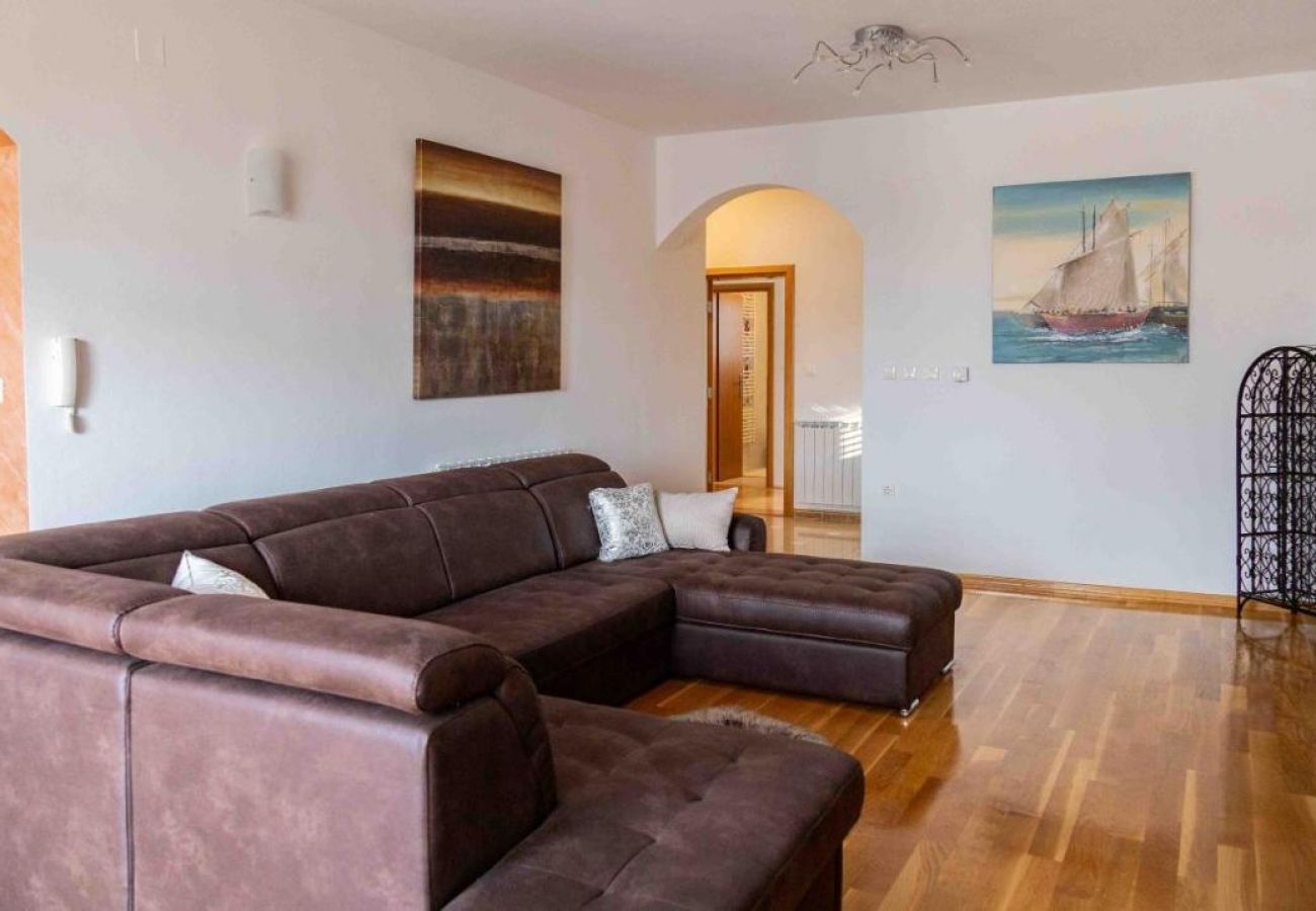 Casa a Nin - Casa di vacanza in Zaton (Zadar) con terrazzo, Climatizzazione, WIFI, Lavatrice (5186-1)