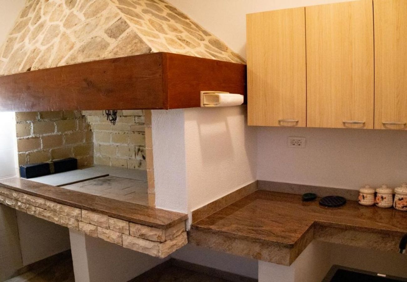 Casa a Nin - Casa di vacanza in Zaton (Zadar) con terrazzo, Climatizzazione, WIFI, Lavatrice (5186-1)