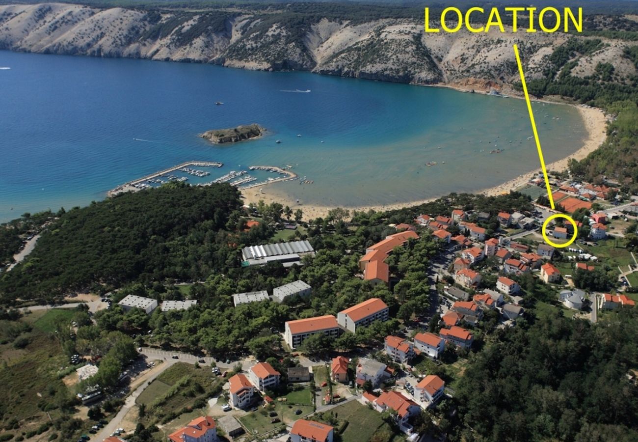 Appartamento a Lopar - Appartamento in Loparo (Lopar) con vista mare, terrazzo, Climatizzazione, WIFI (3719-2)