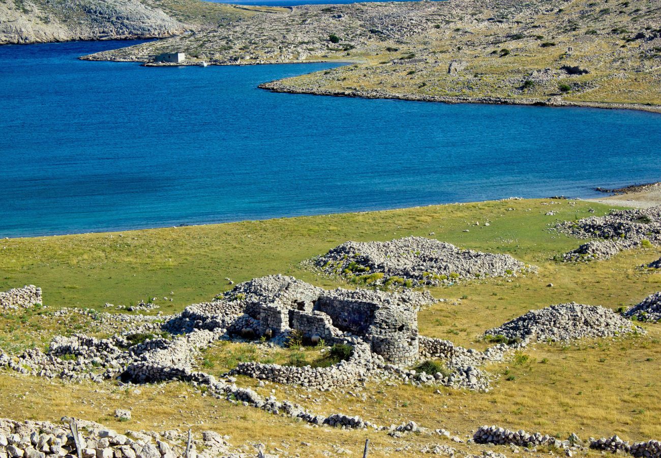 Casa a Garica - Casa vacanze / Isola di Krk, con piscina, terrazza, aria condizionata, Wi-Fi, lavatrice (5234-1)