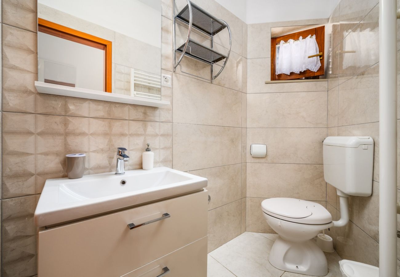 Appartamento a Drenje - Appartamento per vacanze a Drenje con vista mare, terrazza, aria condizionata, Wi-Fi (5235-1)