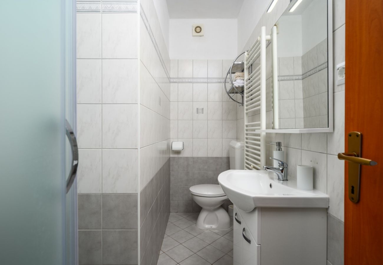 Appartamento a Drenje - Appartamento per vacanze a Drenje con vista mare, terrazza, aria condizionata, Wi-Fi (5235-2)