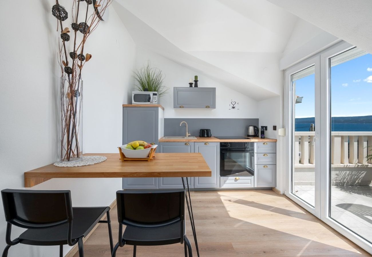 Appartamento a Duce - Appartamento a Duće con vista mare, terrazza, aria condizionata e Wi-Fi (3423-4)