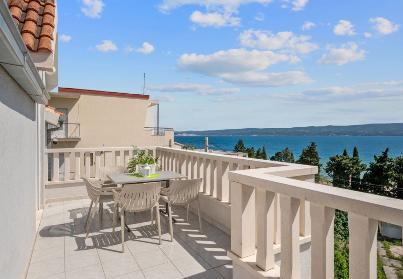 Appartamento a Duce - Appartamento a Duće con vista mare, terrazza, aria condizionata e Wi-Fi (3423-4)