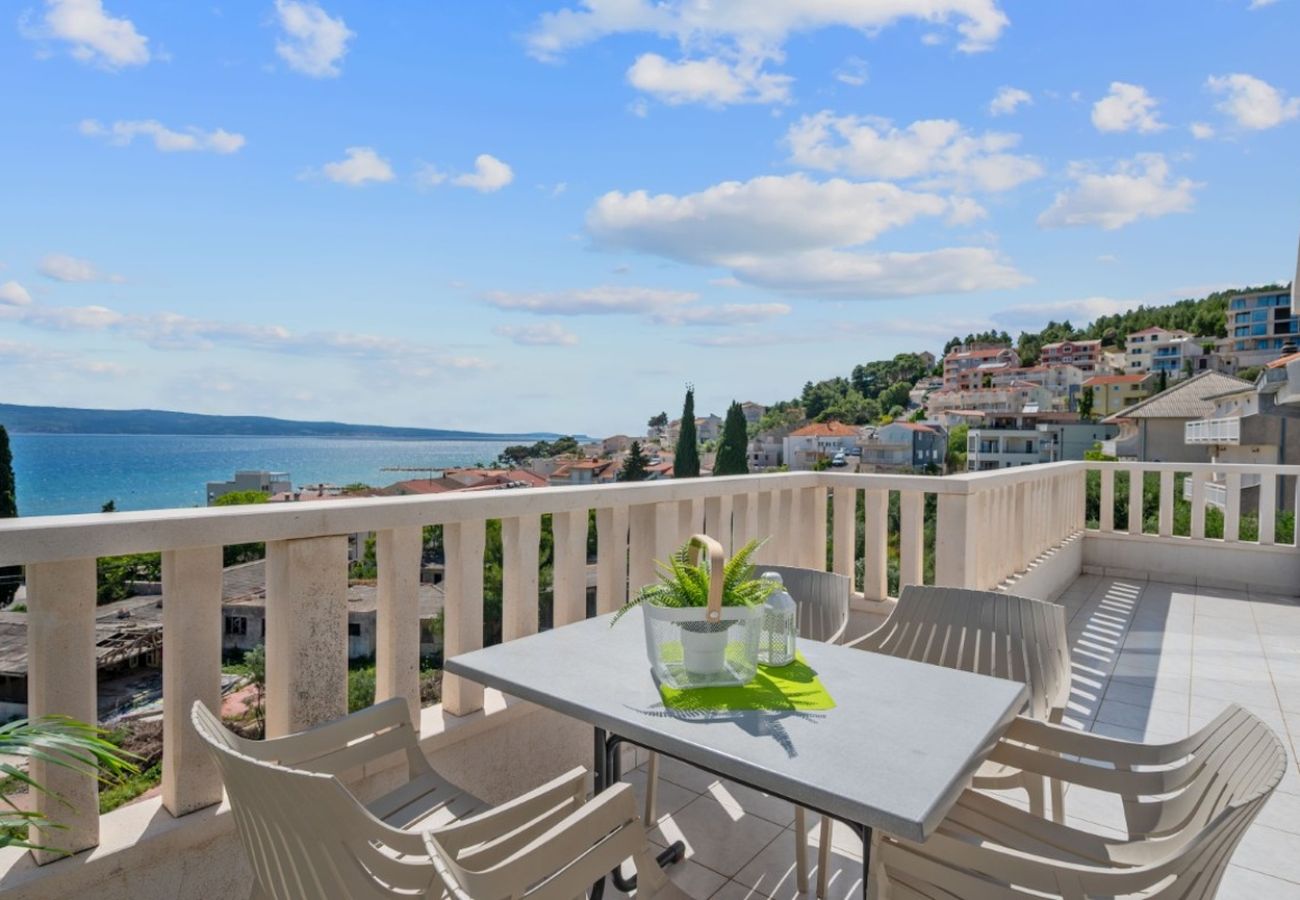 Appartamento a Duce - Appartamento a Duće con vista mare, terrazza, aria condizionata e Wi-Fi (3423-4)