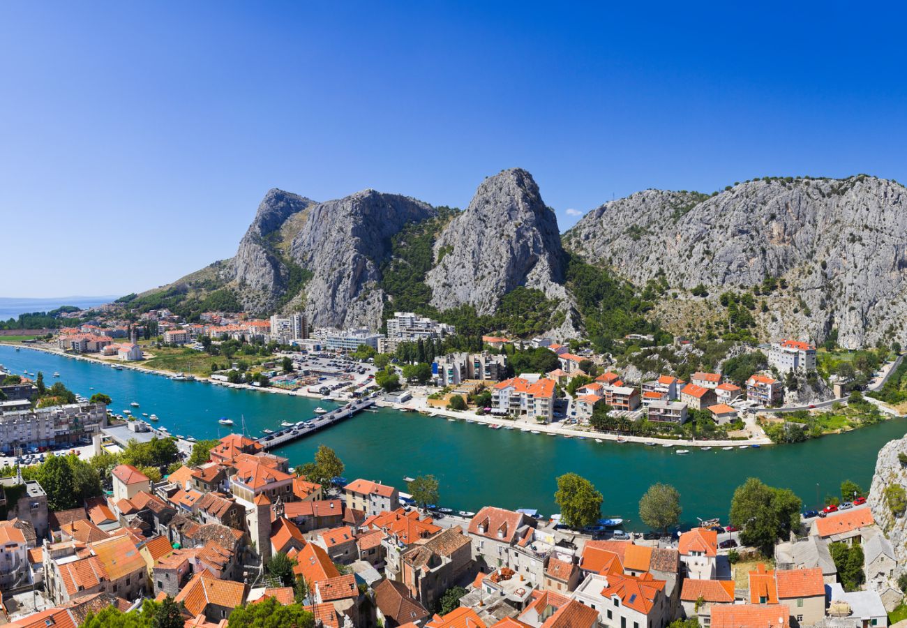 Appartamento a Pisak - Appartamento a Pisak con vista mare, terrazza, aria condizionata e Wi-Fi (4871-5)