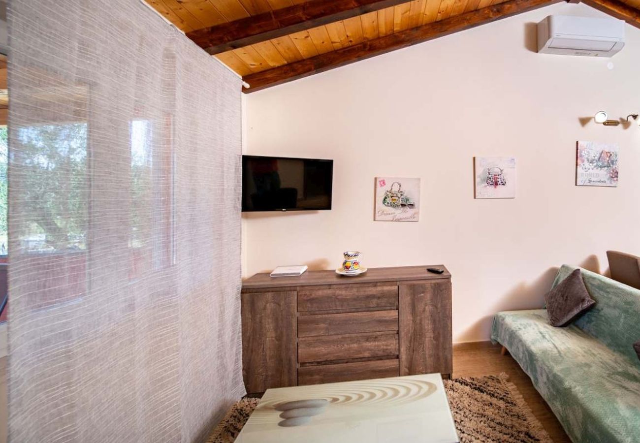 Casa a Mundanije - Casa vacanze a Mundanije con giardino, jacuzzi, terrazza, aria condizionata e lavatrice (5238-1)