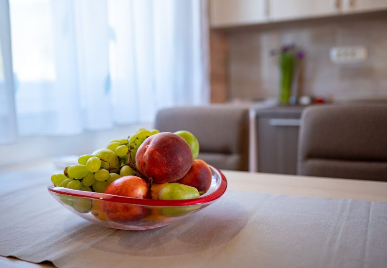 Casa a Mundanije - Casa vacanze a Mundanije con giardino, jacuzzi, terrazza, aria condizionata e lavatrice (5238-1)