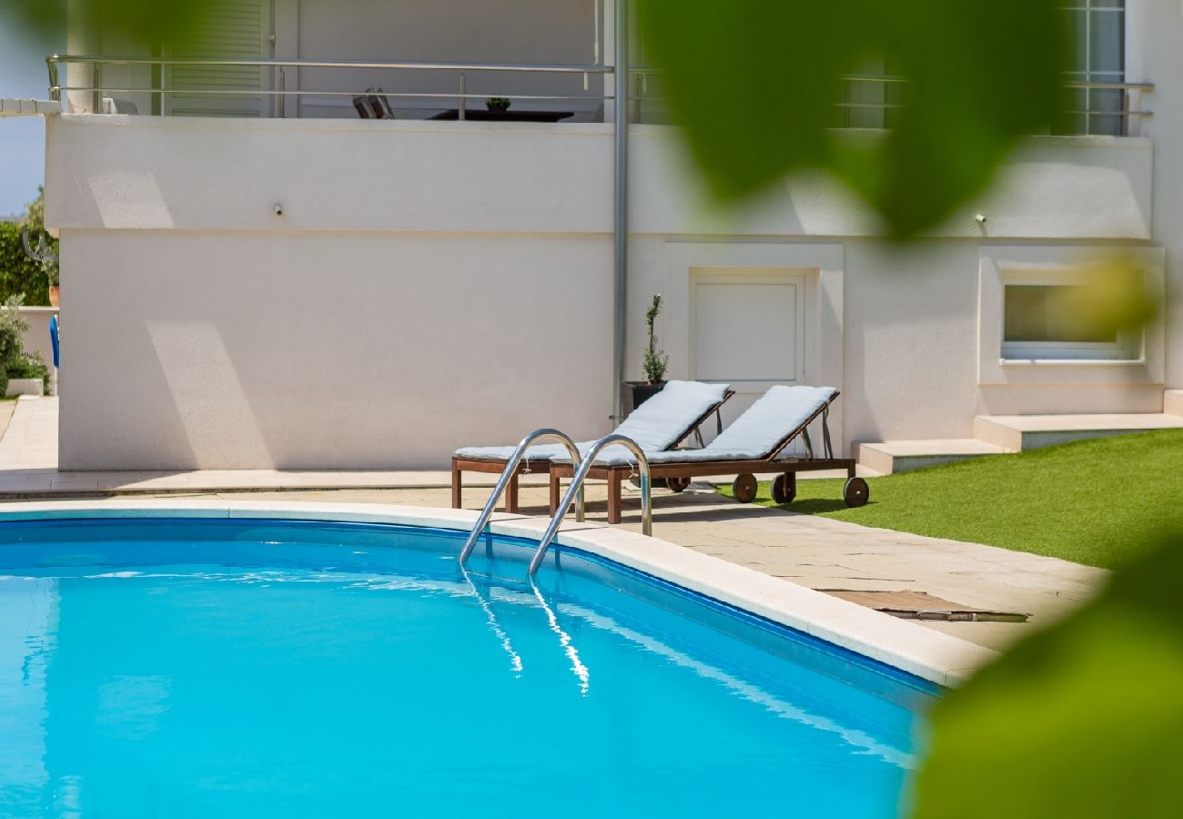 Apartament w Vodice - Apartament w Vodice z Widok na morze, taras, Klimatyzacja, WIFI (94-1)