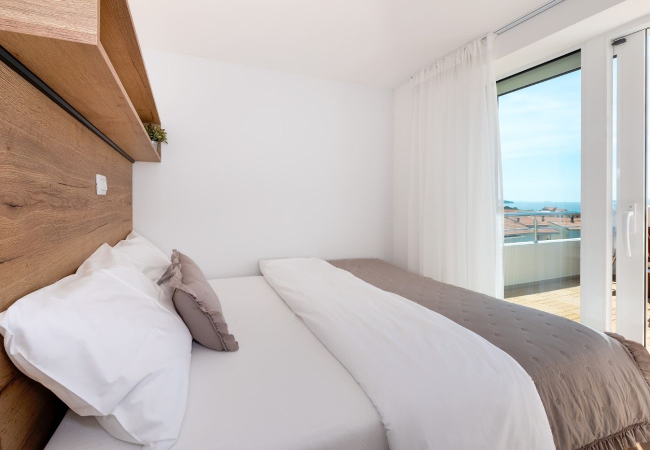 Apartament w Vodice - Apartament w Vodice z Widok na morze, taras, Klimatyzacja, WIFI (94-9)