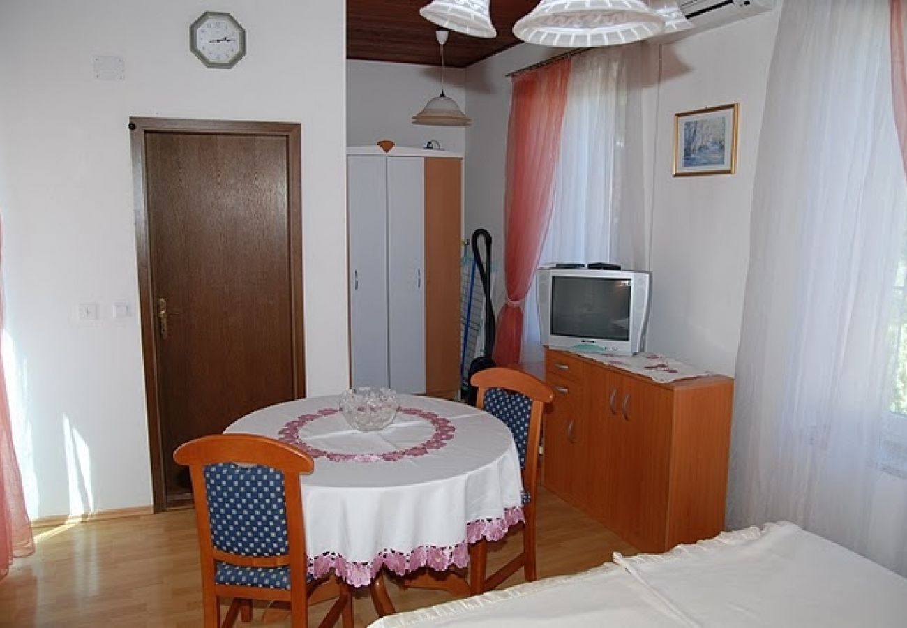 Studio w Savudrija - Apartament Studio w Savudrija z Widok na morze, taras, Klimatyzacja, WIFI (123-10)