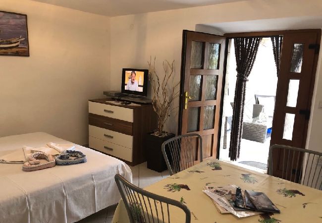 Studio w Lumbarda - Apartament Studio w Lumbarda z Widok na morze, taras, Klimatyzacja, WIFI (128-3) Studio w Lumbarda - Apartament Studio w Lumbarda z Widok na morze, taras, Klimatyzacja, WIFI (128-3)