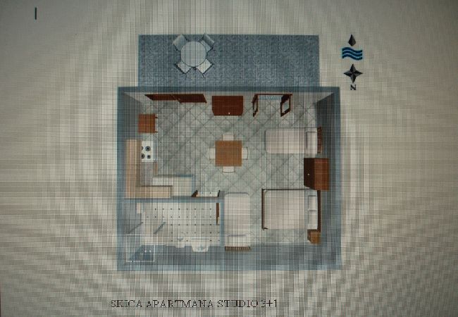 Studio w Lokva Rogoznica - Apartament Studio w Lokva Rogoznica z Widok na morze, balkon, Klimatyzacja, WIFI (88-2) Studio w Lokva Rogoznica - Apartament Studio w Lokva Rogoznica z Widok na morze, balkon, Klimatyzacja, WIFI (88-2)