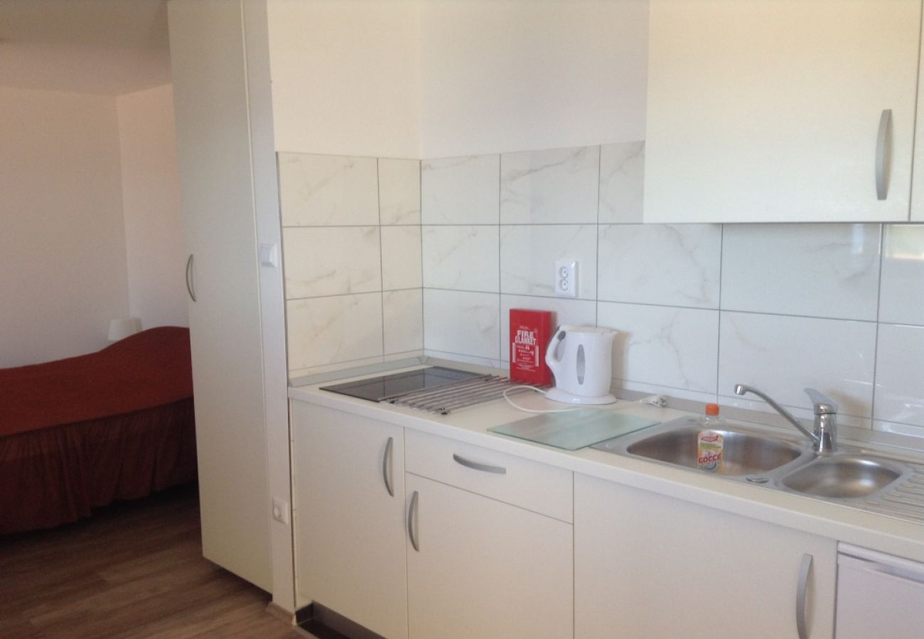 Studio w Hvar - Apartament Studio w Hvar z Widok na morze, taras, Klimatyzacja, WIFI (199-1)