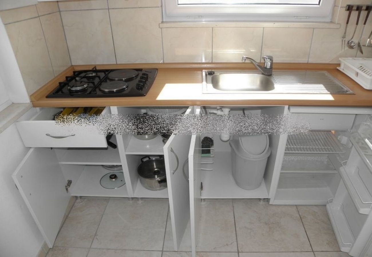 Apartament w Podgora - Apartament w Podgora z Widok na morze, taras, Klimatyzacja, WIFI (205-2)