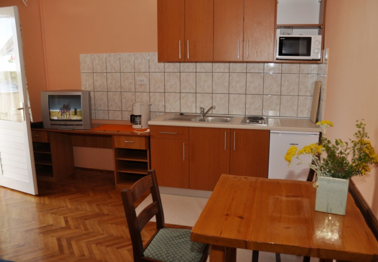 Apartament w Rab - Apartament w Barbat z Widok na morze, balkon, Klimatyzacja (660-1)