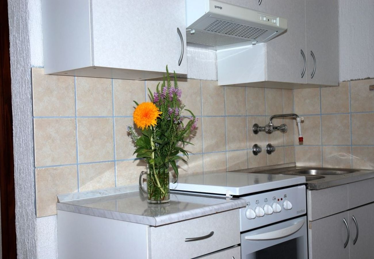 Apartament w Rab - Apartament w Barbat z balkon, Klimatyzacja (660-3)