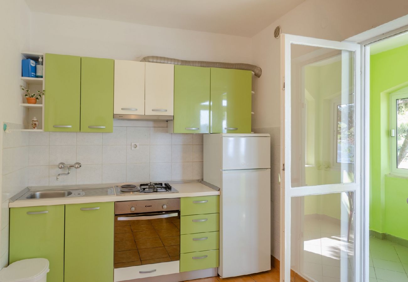 Apartament w Karbuni - Apartament w Karbuni z Widok na morze, balkon, Klimatyzacja, WIFI (217-1)