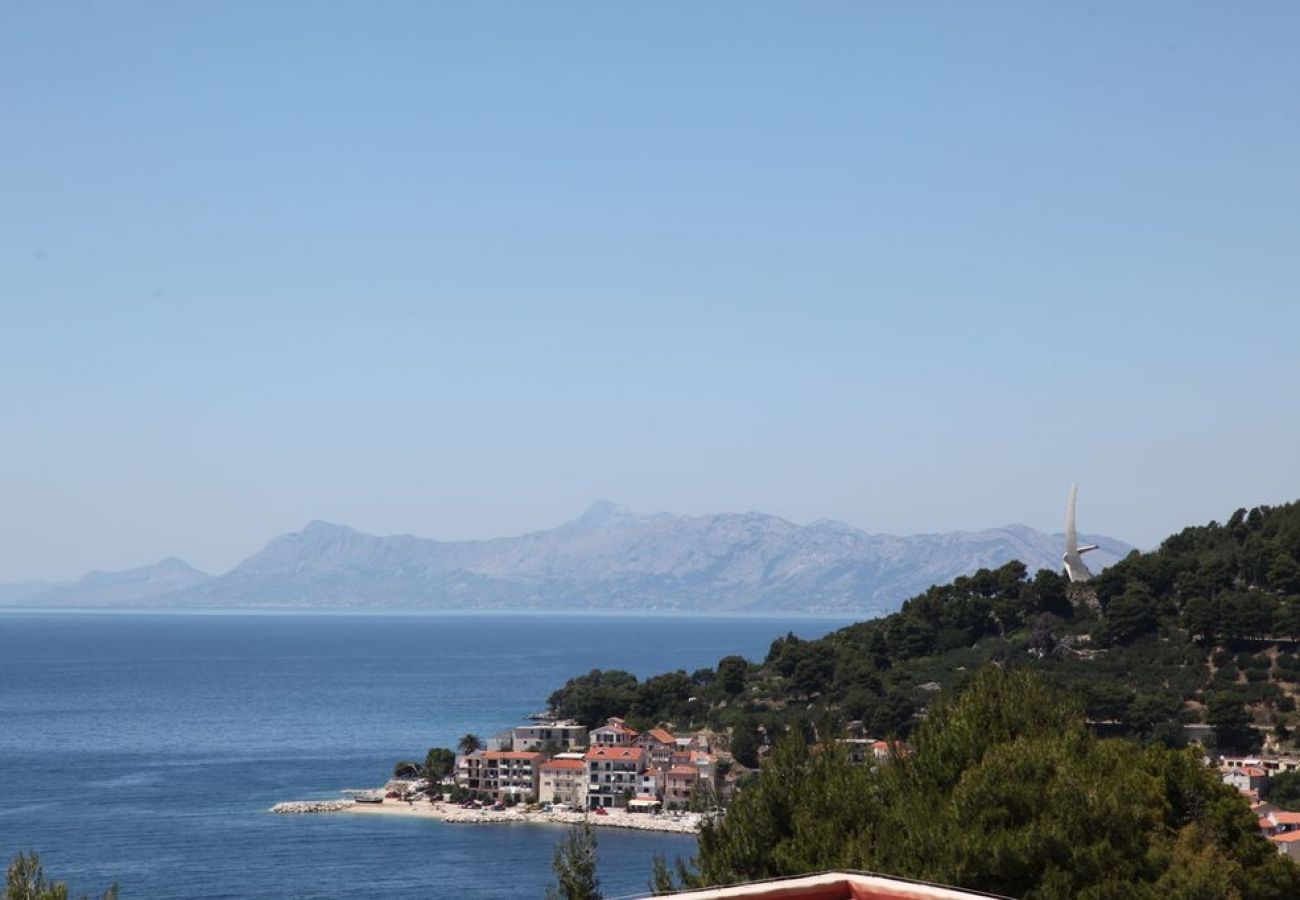 Apartament w Podgora - Apartament w Podgora z Widok na morze, taras, Klimatyzacja, WIFI (849-1)