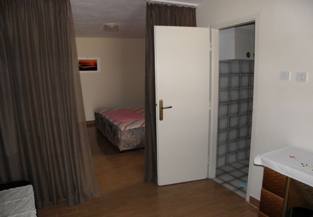 Studio w Baška - Apartament Studio w Baška z taras, Klimatyzacja, WIFI, Pralka (863-1)