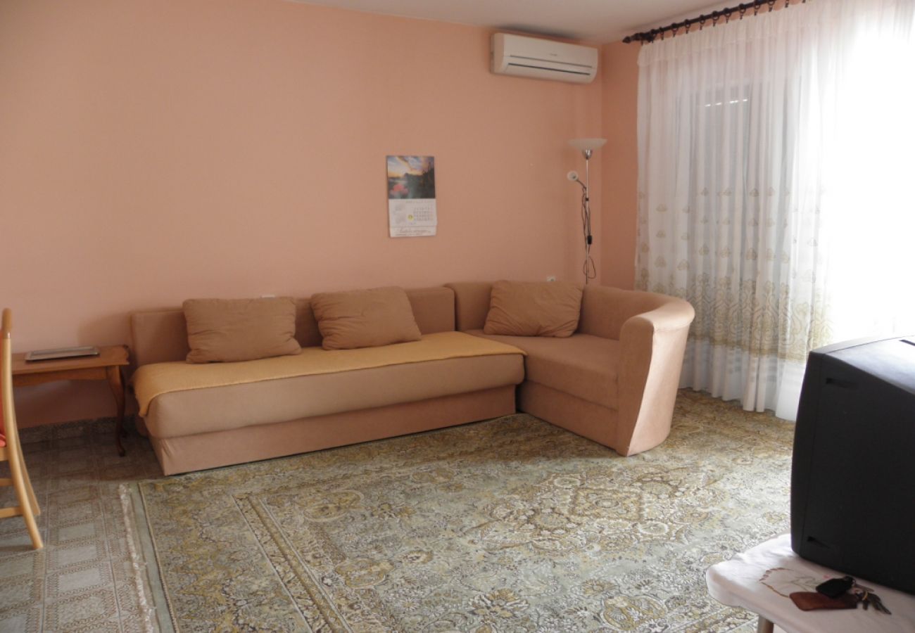 Apartament w Baška - Apartament w Baška z Widok na morze, taras, Klimatyzacja, WIFI (863-2)