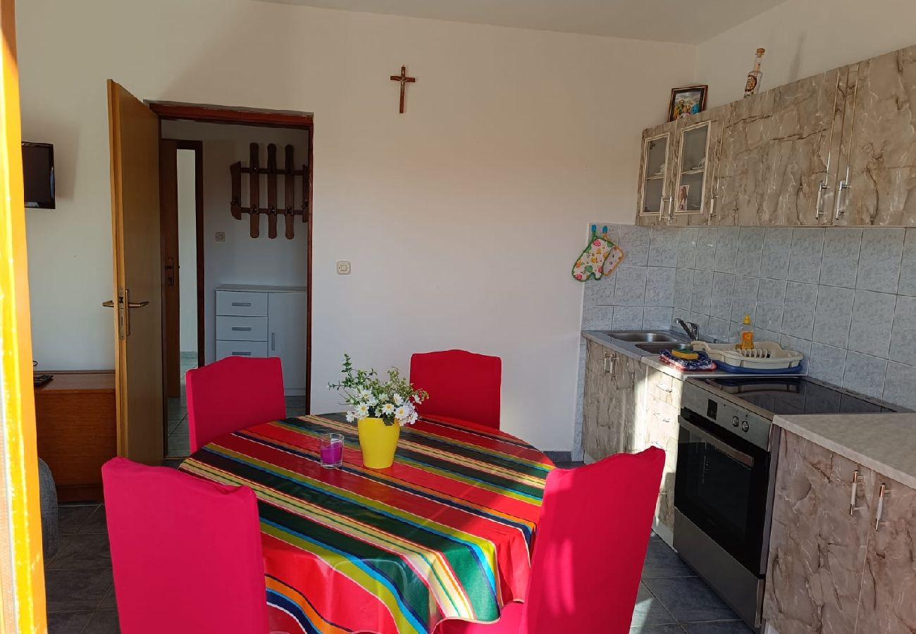 Apartament w Bibinje - Apartament w Bibinje z Widok na morze, balkon, Klimatyzacja, WIFI (868-1)