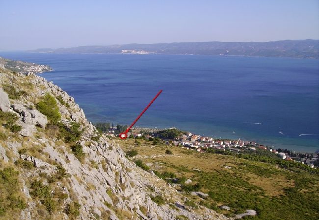 Apartament w Omiš - Apartament w Omiš z Widok na morze, taras, Klimatyzacja, WIFI (3422-3) Apartament w Omiš - Apartament w Omiš z Widok na morze, taras, Klimatyzacja, WIFI (3422-3)