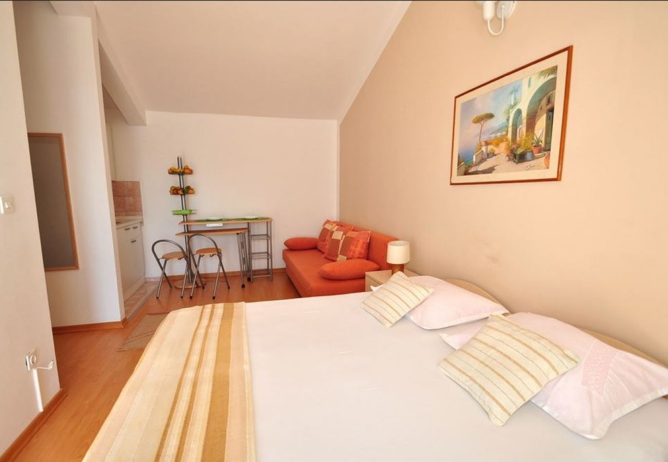 Studio w Duce - Apartament Studio w Duće z Widok na morze, balkon, Klimatyzacja, WIFI (3425-8)