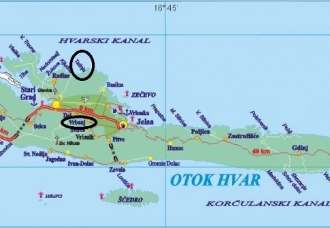 Apartament w Stari Grad - Apartament w Basina z Widok na morze, taras (3450-1) Apartament w Stari Grad - Apartament w Basina z Widok na morze, taras (3450-1)