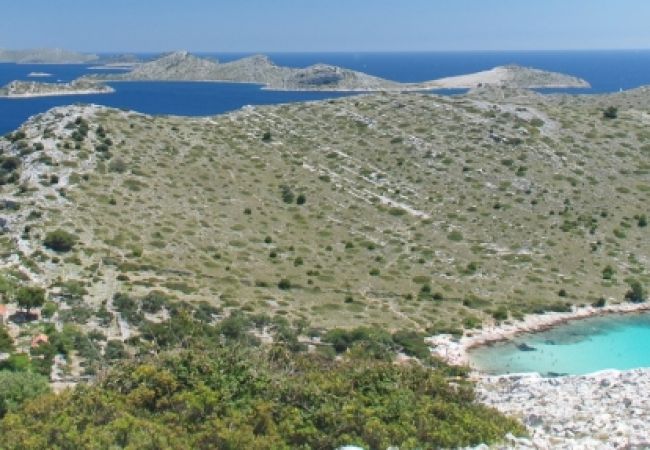Dom w Kornati - Robinson dom w Žut z Widok na morze, taras (3467-1) Dom w Kornati - Robinson dom w Žut z Widok na morze, taras (3467-1)