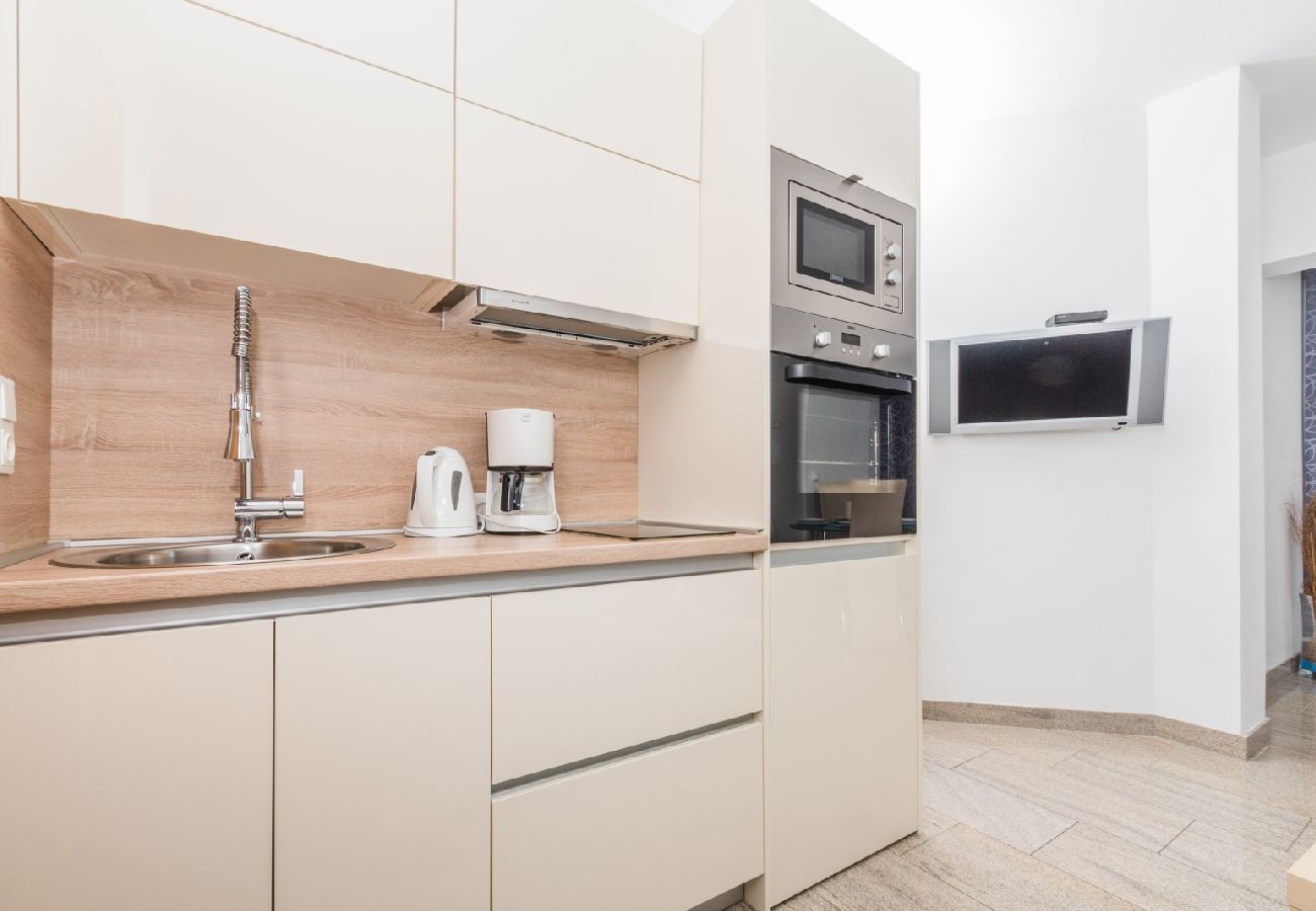 Apartament w Crikvenica - Apartament w Crikvenica z Widok na morze, taras, Klimatyzacja, WIFI (3492-2)