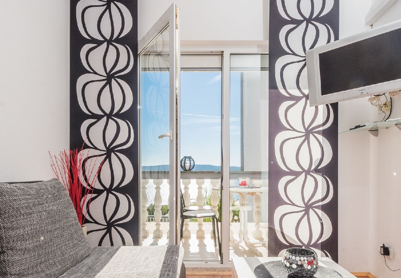 Apartament w Crikvenica - Apartament w Crikvenica z Widok na morze, balkon, Klimatyzacja, WIFI (3492-3)