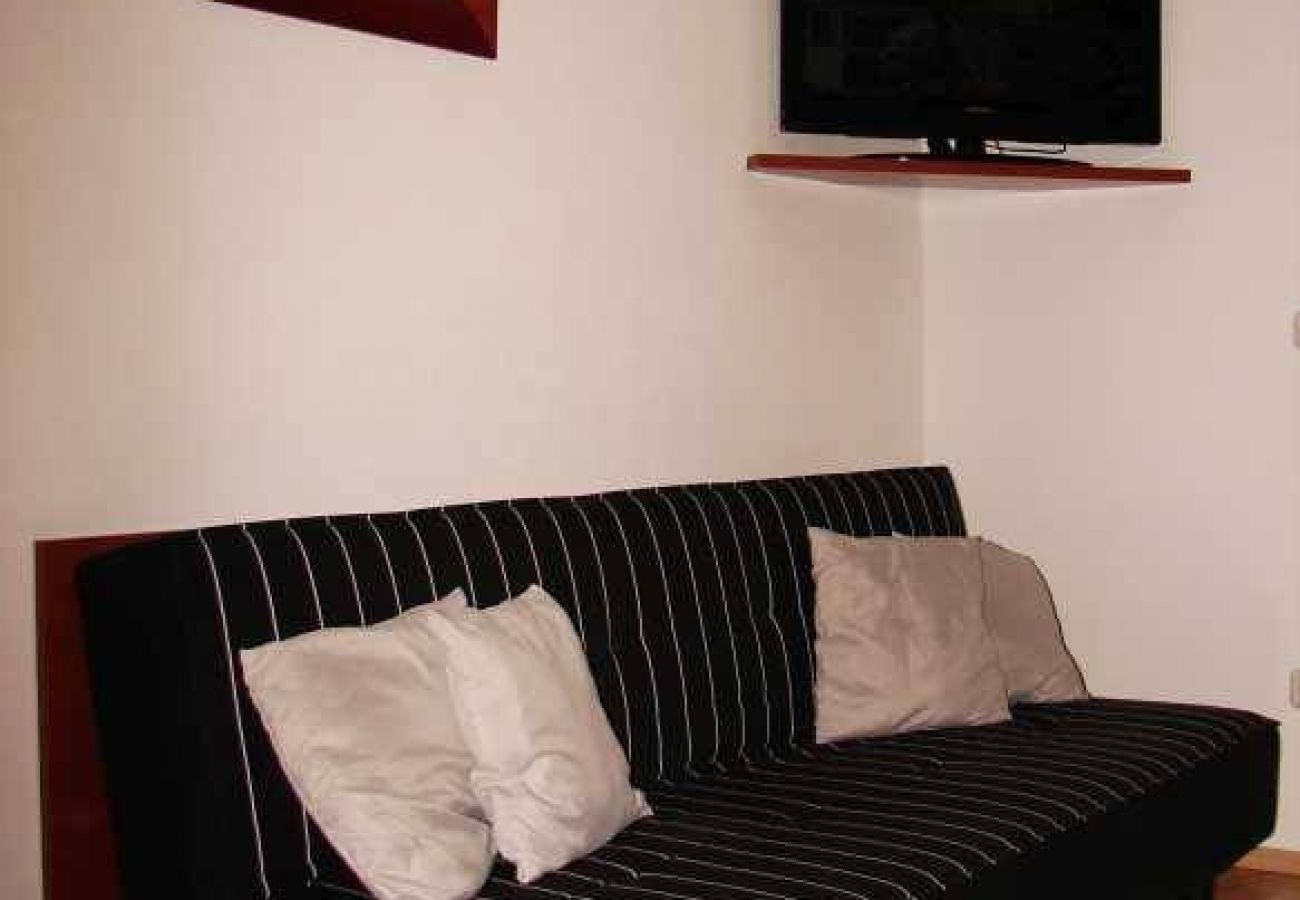 Studio w Brela - Apartament Studio w Brela z Widok na morze, taras, Klimatyzacja, WIFI (3524-4)