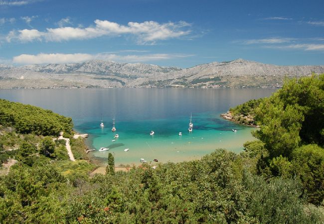 Dom w Bol - Domek wypoczynkowy w Bol z Widok na morze, taras, Klimatyzacja, WIFI (3543-1) Dom w Bol - Domek wypoczynkowy w Bol z Widok na morze, taras, Klimatyzacja, WIFI (3543-1)