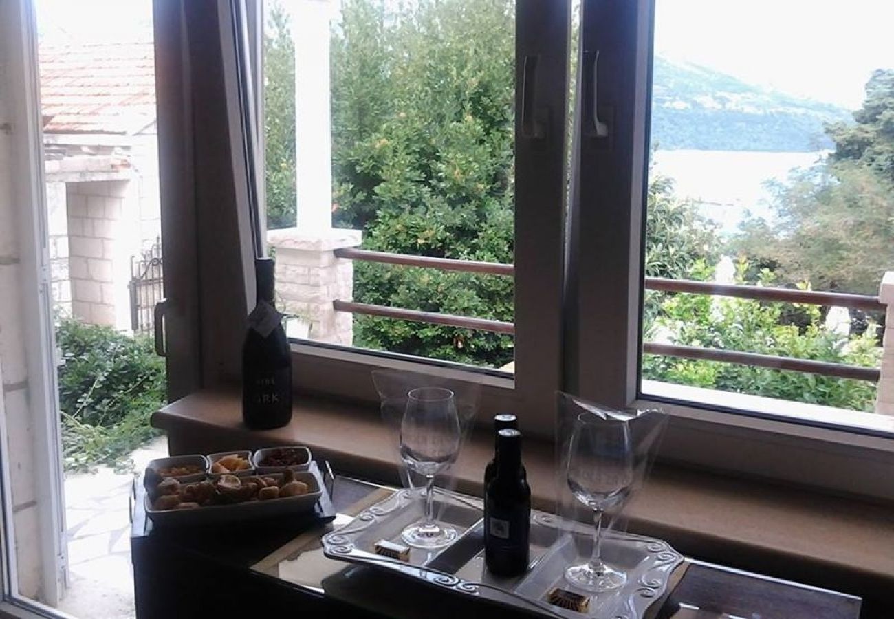 Apartament w Korcula - Apartament w Korčula z Widok na morze, taras, Klimatyzacja, WIFI (3555-1)