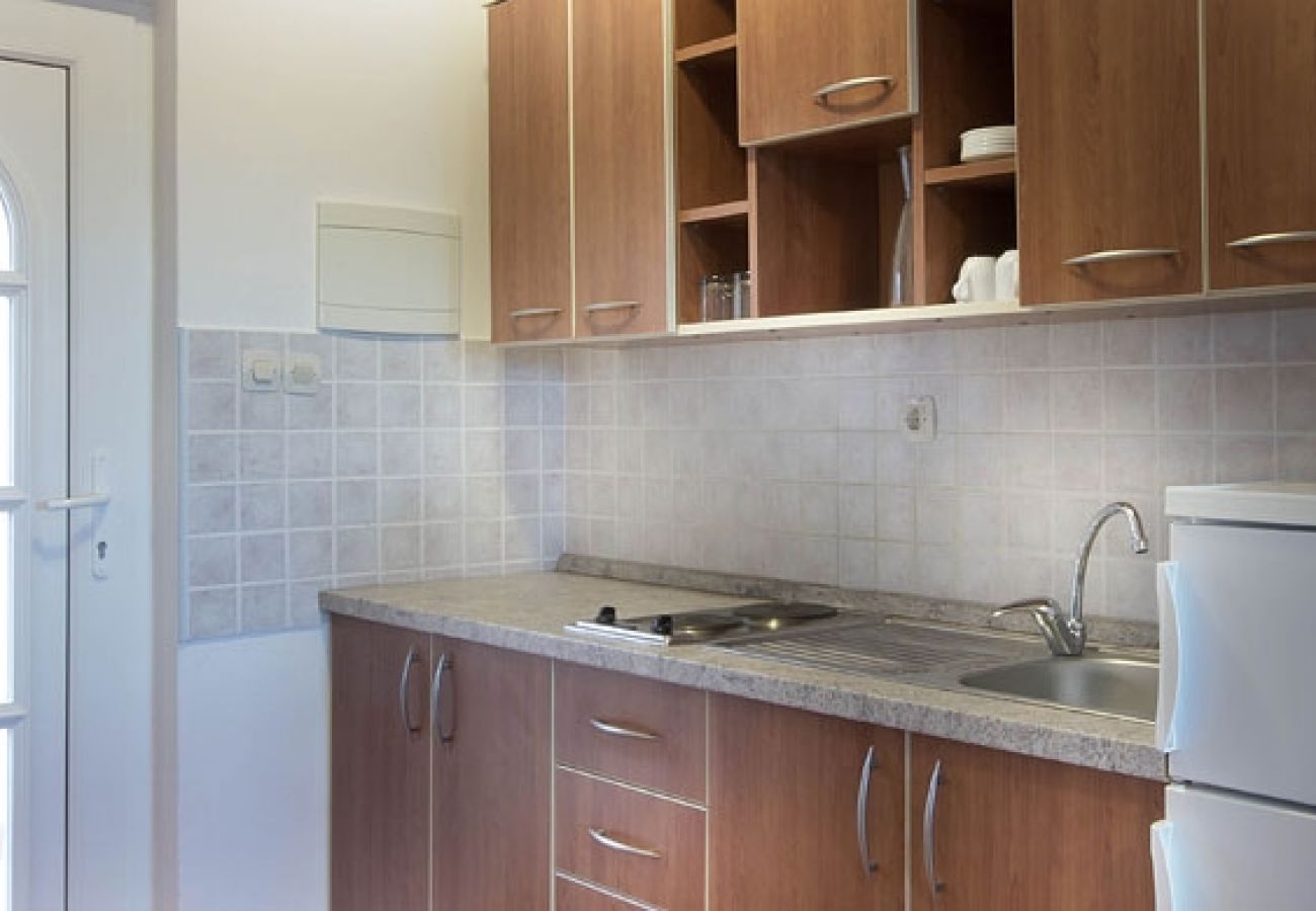 Studio w Novalja - Apartament Studio w Novalja z Widok na morze, taras, Klimatyzacja, WIFI (3565-4)