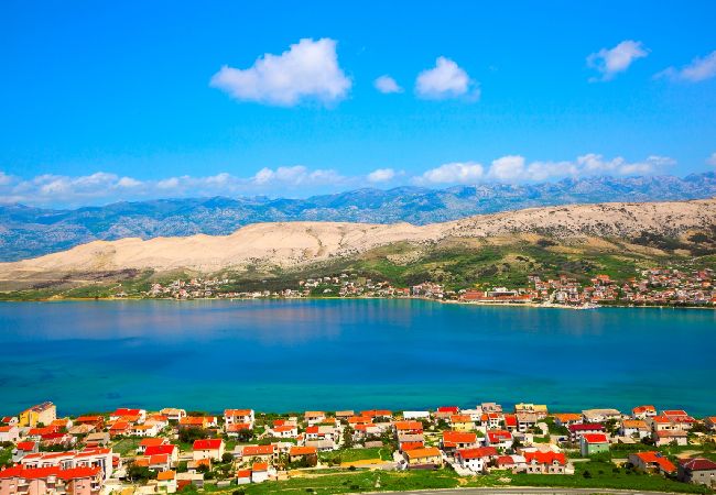 Apartament w Novalja - Apartament w Novalja z Widok na morze, taras, Klimatyzacja, WIFI (3572-1) Apartament w Novalja - Apartament w Novalja z Widok na morze, taras, Klimatyzacja, WIFI (3572-1)