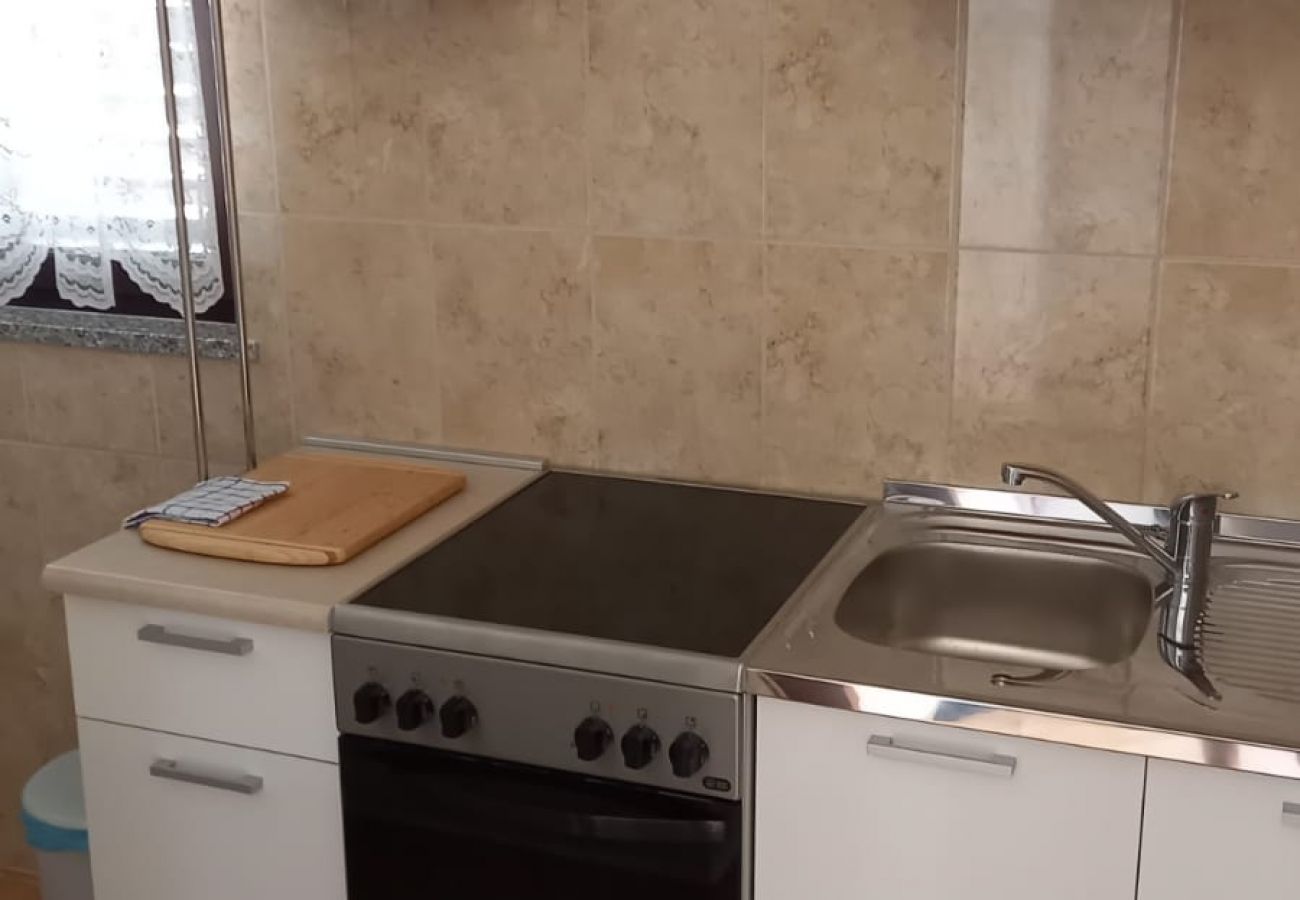 Apartament w Novalja - Apartament w Novalja z Widok na morze, taras, Klimatyzacja, WIFI (3572-1)