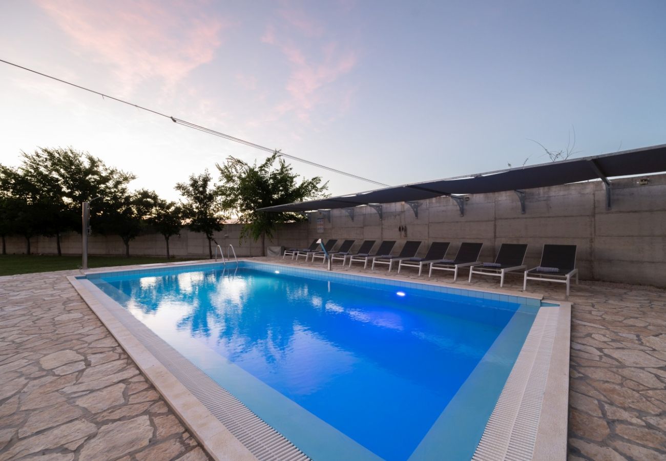 Apartament w Privlaka - Apartament w Privlaka z Widok na morze, balkon, Klimatyzacja, WIFI (3598-1)