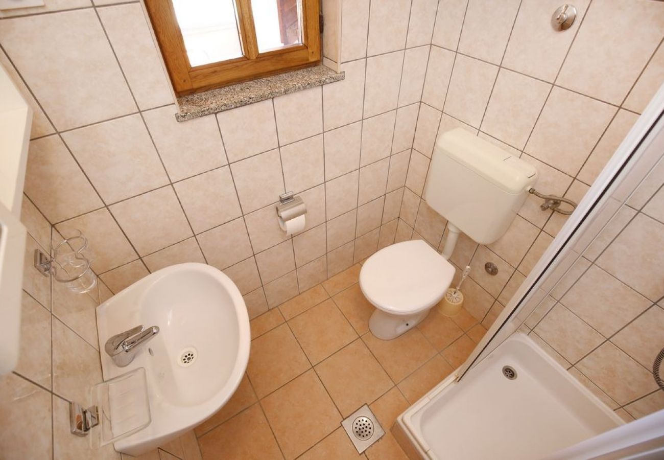 Apartament w Privlaka - Apartament w Privlaka z Widok na morze, balkon, Klimatyzacja, WIFI (3598-3)