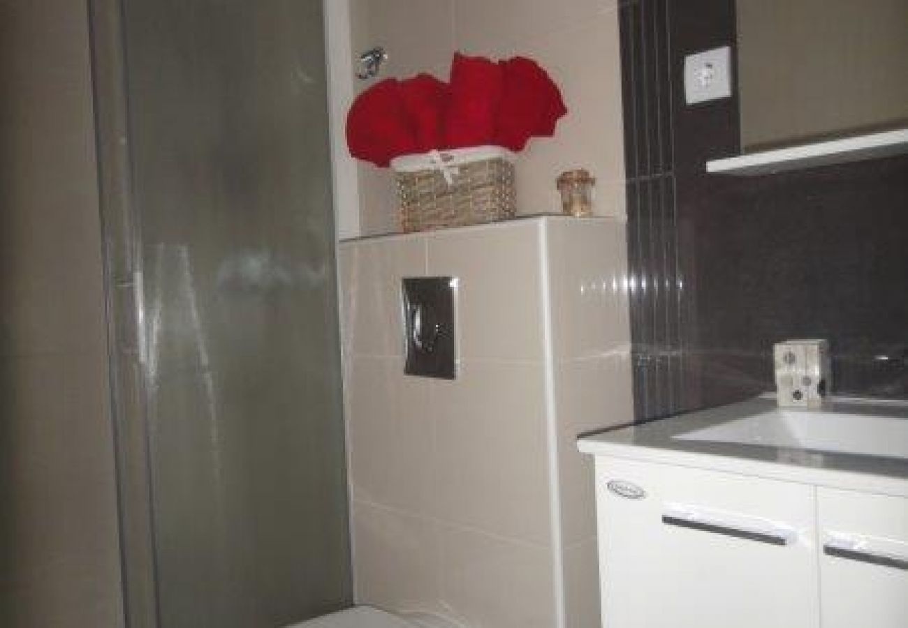 Apartament w Mali Ston - Apartament w Ston z Widok na morze, taras, Klimatyzacja, WIFI (3588-1)